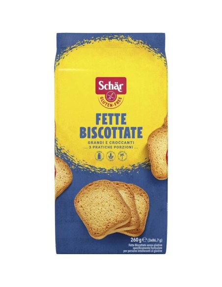 Schar Fette Biscottate Senza Glutine 260 g